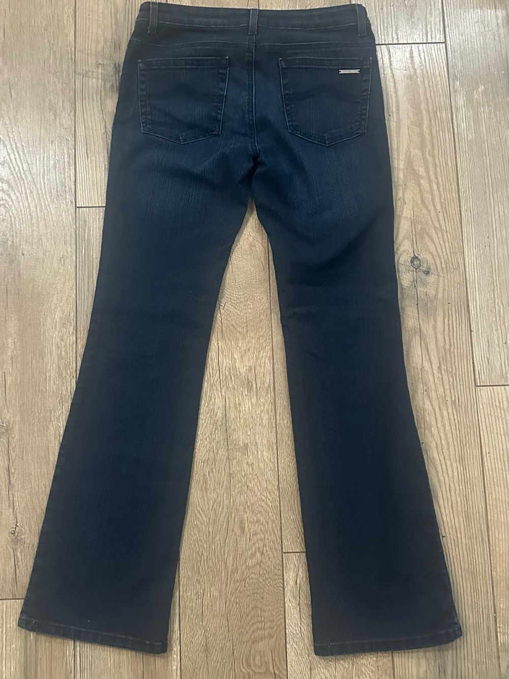 Michael Kors Bootcut Straight Leg Size 6 Midrise Dk Blue Rinse. EUC Versatile! - Picture 3 of 10
